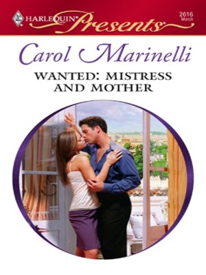 cover image of Wanted: Mistress and Mother